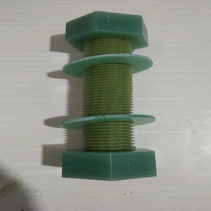Kig tùy chỉnh cách điện Epoxy FRP fr4 FR5 G11 G10 <span class=keywords><strong>Threaded</strong></span> Rod vít Bolt và NUT Vòng mô hình Hàn dịch vụ bao gồm - Product Image 3