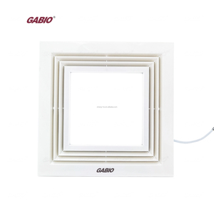 2 Trong 1 Trần Ống Ống Xả <span class=keywords><strong>Fan</strong></span> Hâm Mộ <span class=keywords><strong>250Mm</strong></span> Với Ánh Sáng 100% Đồng Động Cơ & Điều Khiển Cảm Ứng Mang Dầu 220V Nhiệm Vụ Nặng Nề Cho Phòng Tắm - Product Image 2