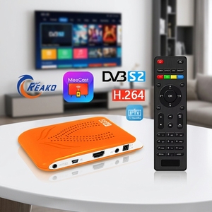Récepteur satellite numérique IP <span class=keywords><strong>TV</strong></span> DVB-S2 CAS H.264 avec dongle WiFi, décodeur FTA 1080P HD en plastique, multilingue, 12 mois, décodeur numérique - Product Image 1