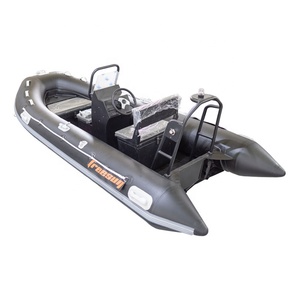 Barco de aluminio inflable RIB 390 de doble casco de aluminio semirrígido de 13 pies <span class=keywords><strong>con</strong></span> <span class=keywords><strong>motor</strong></span> deportivo velocidad rescate baot - Product Image 3