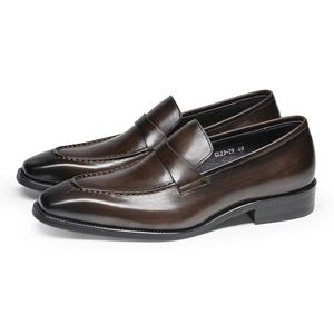 Mocassins Homme Nouveaux de Haute Qualité, Décontractés et Habillés, Respirants, Style Britannique, Rehaussants, Légers, pour l'Automne - Product Image 3
