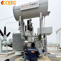 Transformateur élévateur de tension Ceeg Manufacture 63 MVA 138 kV 69 kV 132 kV, transformateur de distribution de puissance 40 MVA 110 kV