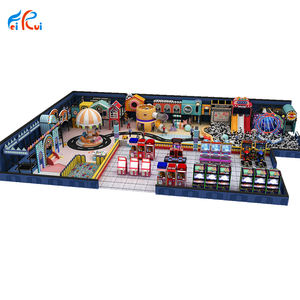 Fournisseurs chinois de premier plan, aire de jeux intérieure multifonctionnelle pour enfants, équipement de parc d'attractions commercial avec marquage CE, trampoline - Product Image 5