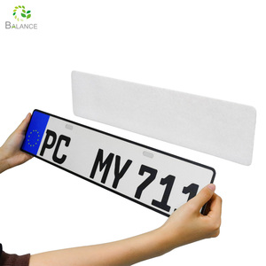 Châu Âu Có Thể Tháo Rời Giấy Phép Tấm Chủ Dính Băng Xe Số Tấm Sửa Chữa Băng Móc Và Vòng Lặp Giấy Phép Tấm Chủ - Product Image 5