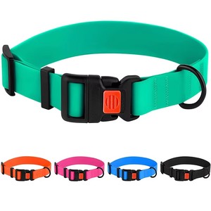 Suministros para la Fabricación de Collares para Perros de Nailon Recubierto de PVC de Color Liso y Resistente a Desgarros de Nibao - Product Image 1