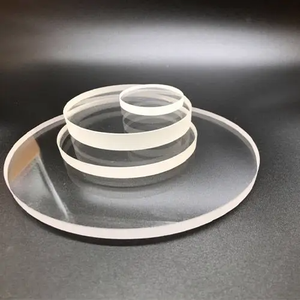 Plaque de protection d'objectif de montre en verre saphir à revêtement optique OEM personnalisé, dureté élevée - Product Image 1