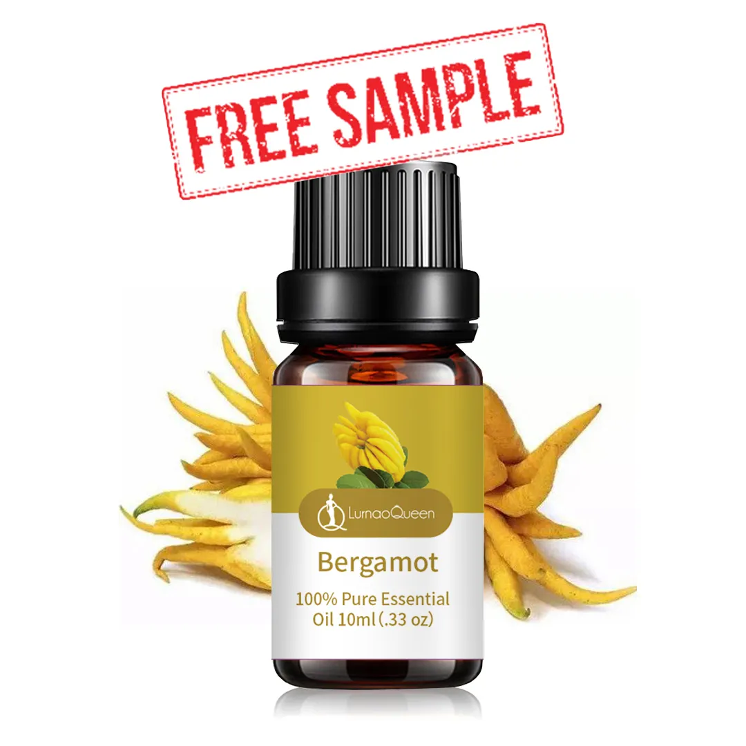 Óleo essencial orgânico de bergamota, óleo essencial puro orgânico 100%