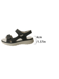 Nuevas Sandalias de Verano para Mujer, Talla Grande, Suela Gruesa, Casuales, Punta Abierta, de Una Sola Tira, Fáciles de Poner, Suaves y Cómodas - Product Image 6