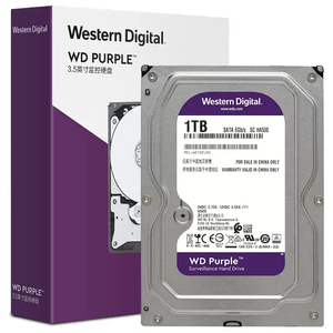 Disco Duro <span class=keywords><strong>WD10PURZ</strong></span> WD11PURZ CMR de 1 TB, 64 MB de Caché, 5400 RPM, 3.5 Pulgadas, Disco Duro Interno de Seguridad para Video, para Grabadoras CCTV NVR DVR - Product Image 1