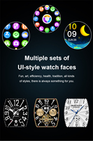 Reloj Inteligente AW73 Personalizado para Hombre y Mujer, Correa de Cuero, Caja de Aleación, Pantalla de 1.77 Pulgadas para Llamadas, Resistente al Agua IP67