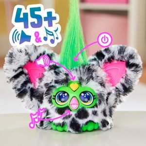 Mini Amico Dinosauro Giocattolo Elettronico in Peluche Corto per Bambini e Bambine Nero Bianco Parlante con Musica Serie 5 Regalo per la Scuola Età <span class=keywords><strong>6</strong></span>+ - Product Image 3