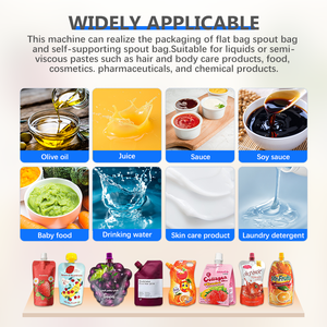 Máquina de Envasado de Líquidos en Bolsas Doypack Easternpack, Máquina de Llenado y Tapado de Bolsas con Boquilla para Salsa de Ajo y Salsa de Chile - Product Image 2