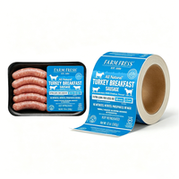 Service d'étiquetage alimentaire personnalisé en gros Jinyu, étiquettes alimentaires en BOPP mat imperméables de haute qualité avec adhésif permanent
