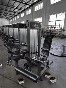 Equipo de gimnasio de <span class=keywords><strong>martillo</strong></span> comercial de alta calidad máquina de rizo de pierna sentada - Product Image 4