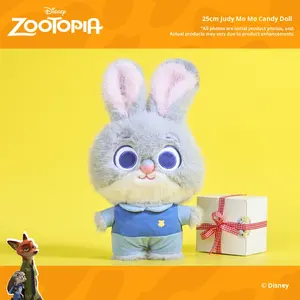 Para <span class=keywords><strong>Disney</strong></span> Zootopia Linda muñeca de peluche Judy Nick Lightning Leopard Oficial de policí<span class=keywords><strong>a</strong></span> Alivio del estrés Técnica lavada Regalo de cumpleaños - Product Image 5
