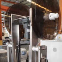 Machine d'emballage sous vide thermoformante automatique pour emballages de viande de bœuf de qualité supérieure, de saumon et d'aliments haut de gamme