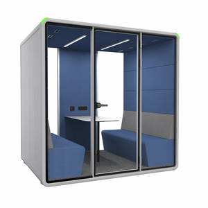 Cabina Telefonica Acustica Insonorizzata per Centro Commerciale, Ufficio Open Space, Stazione di Chiamata Privata - Product Image 1