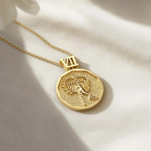 Loveher bijoux en laiton nouveauté Simple élégant terre promise croix colombe de <span class=keywords><strong>la</strong></span> paix avec branche d'olivier pièce médaillon collier - Product Image 5