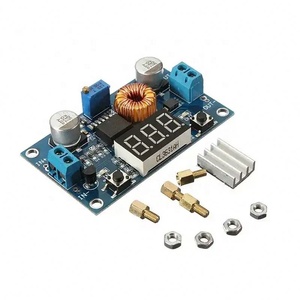Módulo reductor de voltaje ajustable DC-DC de alta potencia XL4015 5A 75W + Voltímetro LED, módulo de fuente de alimentación - Product Image 3
