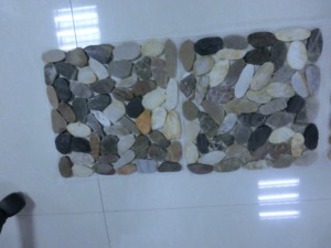 Máy cắt thái lát tự nhiên màu đỏ nâu đá sỏi ngói - Product Image 4