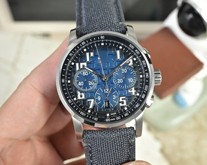 Montre mécanique unisexe de luxe de haute qualité avec cristal saphir, cadran lumineux, bracelet en cuir et en nylon - Product Image 1