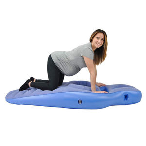 Tapis de yoga pour femmes enceintes, <span class=keywords><strong>matelas</strong></span> gonflable confortable en PVC floqué avec trou, exercices à domicile, sport, gym, fitness, <span class=keywords><strong>pilates</strong></span> - Product Image 3