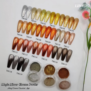 New Arrivals Magic Mirror Chrome Powder Smooth Chrome Powder for Salon Nail DIY - Product Image 2