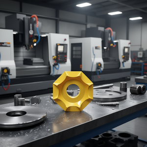 Fervi Milling Insert For Metal Cutting High Precision CNC Tool - Product Image 3