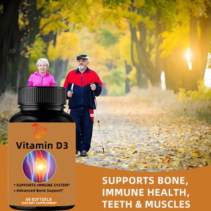 Cápsulas Blandas de Vitamina D3 Más Vendidas con 5000 UI de Vitamina D3, Suplementos Dietéticos Naturales que Apoyan la Salud Inmunológica - Product Image 5