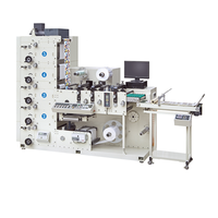 Nouvelle imprimante d'étiquettes automatique UV pour films plastiques flexographiques, étiquettes en aluminium, sacs en papier, étiquettes empilées