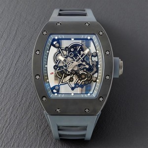 Reloj de Pulsera Deportivo Clásico de Cerámica Gris Mate para Hombre, Personalizado, a la Moda, con Diseño Hueco - Product Image 2