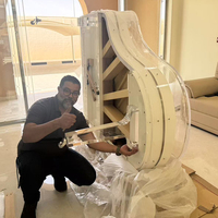 Source Factory High-End Customization Popular Multi-Size Crystal Piano High Performance Luxury Transparent Crystal Grand Piano