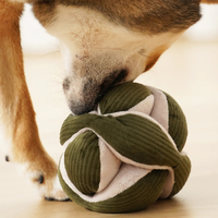 Jouets d'exercice pour chiens JIUZE, fabriqués sur mesure, écologiques, luxueux, modernes, en polyester et coton, pour soulager l'anxiété et l'entraînement