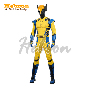 <span class=keywords><strong>Wolverine</strong></span> Personalizzato per Uomo e Donna # Costume Completo per Adulti di Halloween Ispirato a Film TV, Set di Abiti Eleganti per Eventi e Spettacoli - Product Image 6