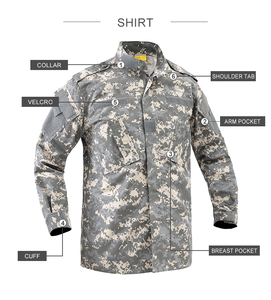 Conjunto de Uniforme de Camuflaje Funcional de Alta Calidad, Conjunto de Uniforme Táctico, Tela Antidesgarro, Camuflaje - Product Image 2