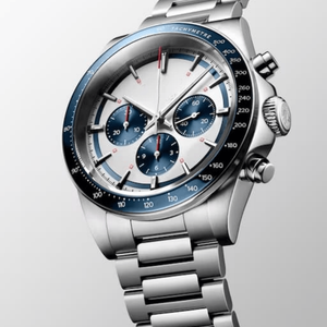 Men's <b>Automatic</b> <b>Chronograph</b> Watch Tachymeter Bezel Stainless Steel Bracelet Sapphire Crystal Sport Wristwatch Longinesing - Product Image 3