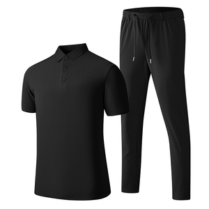 2025 nuevo traje deportivo y de ocio para hombres de verano es de secado rápido, fresco, cómodo, transpirable y de moda todos los días. - Product Image 1