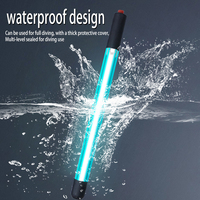 Lampe submersible bactéricide Xilong UV-5W 5W 220-240V en verre, écologique, pour la désinfection des étangs à poissons, des aquariums, la purification des algues et de l'eau