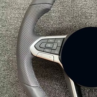 Volant en cuir pour VW MK8 Touareg Arteon Passat Amarok Polo GTI GTE pour R-Line ACC MODE