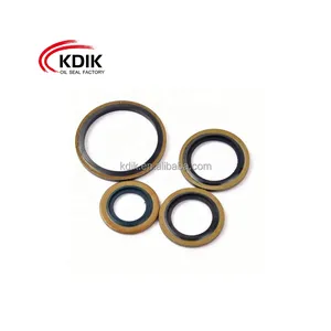 M12 M14 M16 M18 M20 M22 M24 Combined Sealing Washer Metal Rubber Compound Bonded Washer Fit Oil Drain Plug Gasket Ring