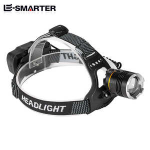 Lampe frontale rechargeable super lumineuse 3000 lumens XHP360 haute puissance, zoom, lumière puissante, indice de protection IP54, charge USB - Product Image 5