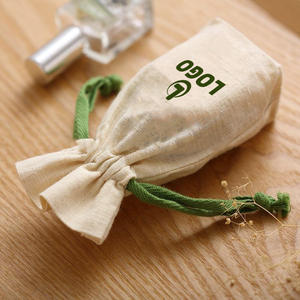 Vente en gros sac à cordon en coton personnalisé pour les petits cadeaux d'<span class=keywords><strong>anniversaire</strong></span> sacs à provisions promotionnels avec logo - Product Image 5