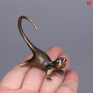Miniatura de cobre con aroma a té, juguete artesanal inspirado en el Zen, se puede mantener como mascota, mesa de té creativa y exquisita - Product Image 4