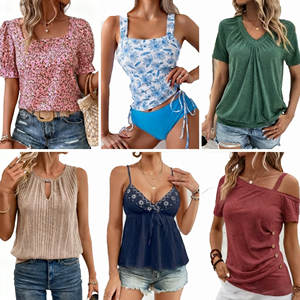 Compra al por mayor: Camiseta de manga corta para mujer, novedad de verano 2026, cuello redondo, holgada, estilo estudiantil, ropa de mujer. - Product Image 4