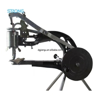 Machine à coudre industrielle à bras cylindrique à une aiguille pour la réparation manuelle ou électrique des sacs, des vêtements, des chaussures et le coutage du cuir