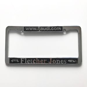 Custom Cool anteriore e posteriore titolare targa rivenditore Auto in plastica telaio targa di lusso con logo - Product Image 2