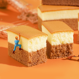 도매 192g 6 가방 벌크 초콜릿 몰트 코코아 맛 나가사키 케이크 오후 차 스낵 웨이퍼 빵 - Product Image 3