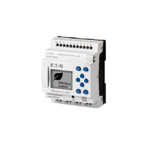 Relé de Control <span class=keywords><strong>EasyE4</strong></span> de 12/24 V CC, 24 V CA    CA  = 100-240 V CA/CC EATON - Product Image 1