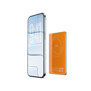 Vente en gros de banques d'alimentation <span class=keywords><strong>sans</strong></span> fil magnétiques personnalisées avec logo, design fin et léger, 5000 mAh, charge <span class=keywords><strong>rapide</strong></span>, type C, mini powerbank - Product Image 6