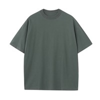 T-shirt en coton 100% surdimensionné en gros, t-shirt vierge pour homme, t-shirt lourd, impression personnalisée, t-shirts pour homme